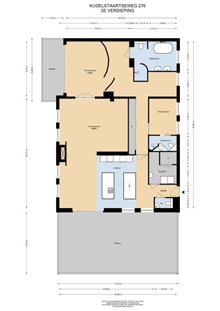 Floorplan - Kudelstaartseweg 276, 1433 GR Kudelstaart